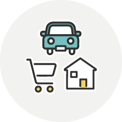 使いみち自由!生活費や旅行・急な出費にも対応