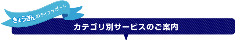 カテゴリのご案内